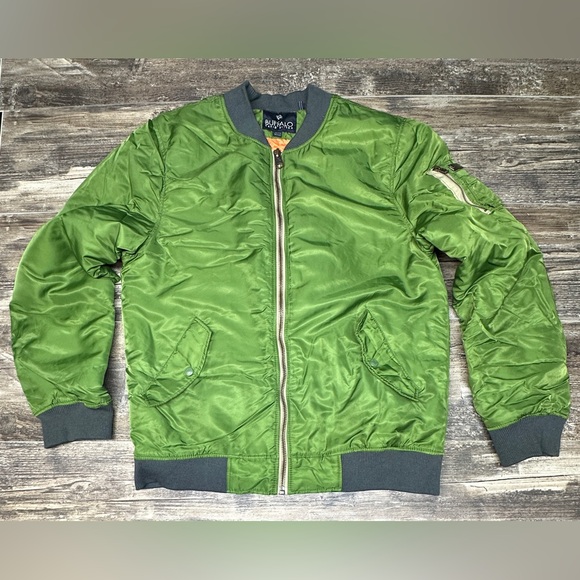 Buffalo David Bitton Jackets & Blazers - Buffalo David Bitton Coat Olive MA-1 Bomber Jacket Women’s XXL GUC